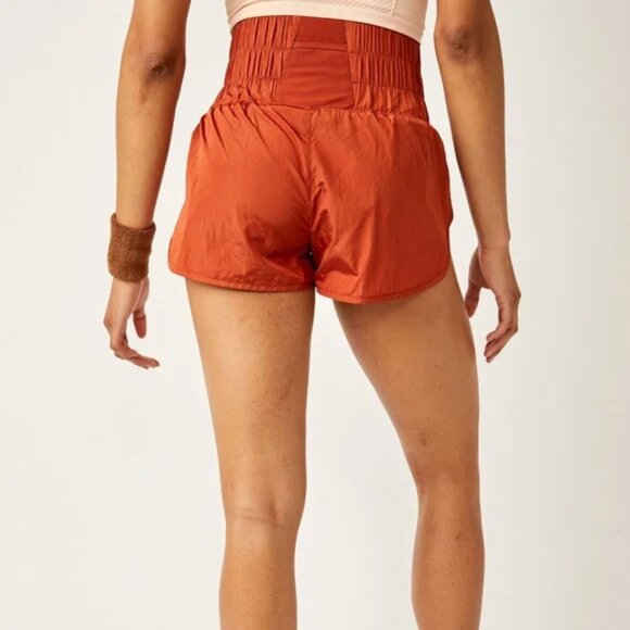 Free People FP Movement Red Earth The Way Home Shorts red Small 45776 - Picture 7 of 13